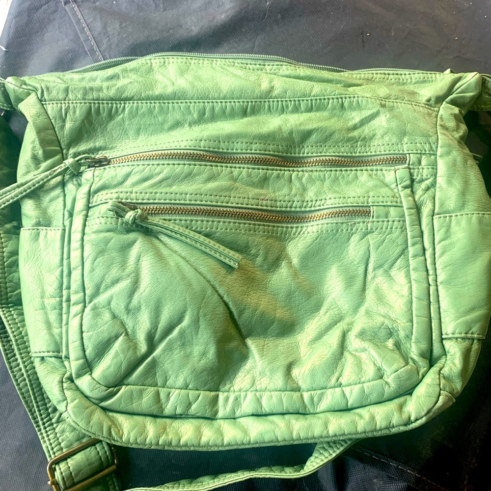 Sea green purse crossbody